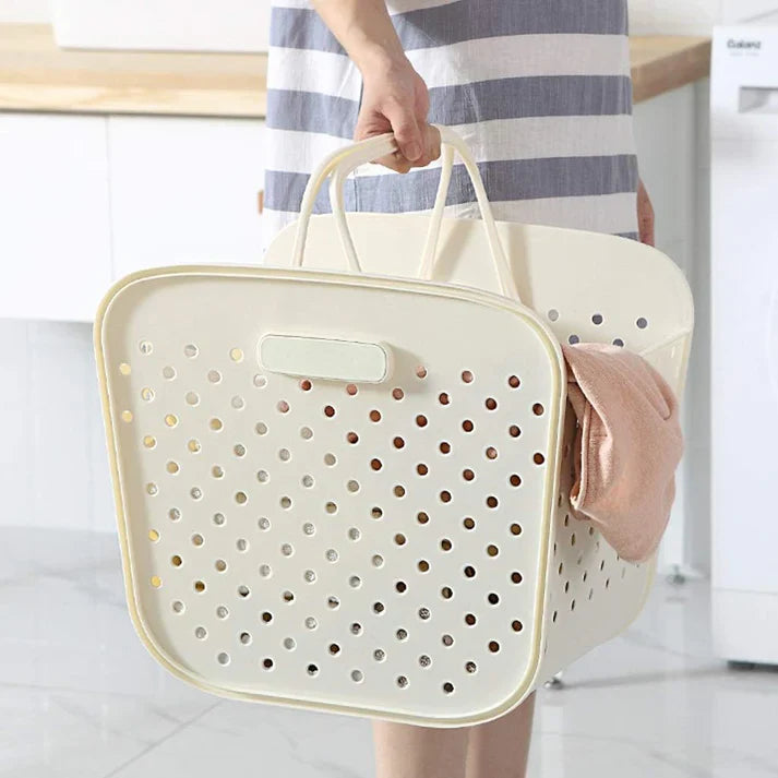 Portable Rolling Storage Basket